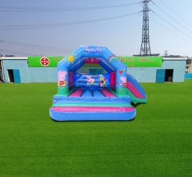T2-4038 Combinação de slides 13X18Ft azul Peppa Pig