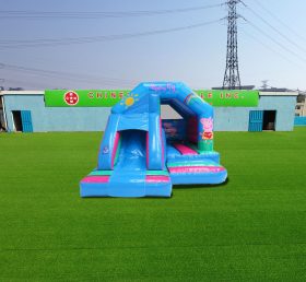 T2-4040 15X12Ft azul Peppa Pig combinação de deslizamento dianteiro