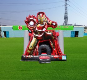 T2-4079 Homem de Ferro Super Herói Saltando Castelo