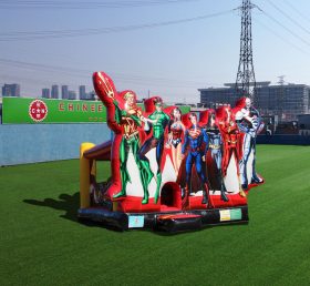 T2-4080 Super Heroes Justice Alliance Salto Castle