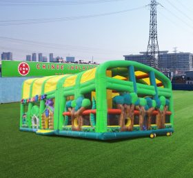 T6-802 Parque de diversões inflável com tema de selva