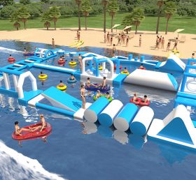 S161 Parque Aquático Inflável Parque Aquático Parque Aquático Ilha Aquática