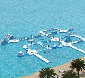 S156 Parque Aquático Inflável Parque Aquático Parque Aquático Ilha Aquática