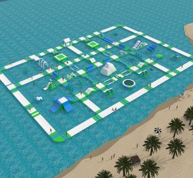 S155 Parque Aquático Inflável Parque Aquático Parque Aquático Ilha Aquática