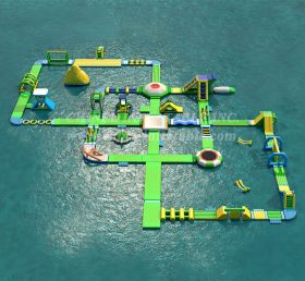 S115 Parque Aquático Inflável Parque Aquático Parque Aquático Ilha Aquática