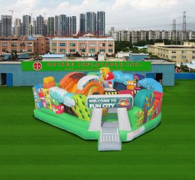 T2-4108 Carteira infantil de cidade divertida