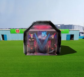 T2-4152 12X12Ft pés de cabine de discoteca inflável-discoteca está pronta