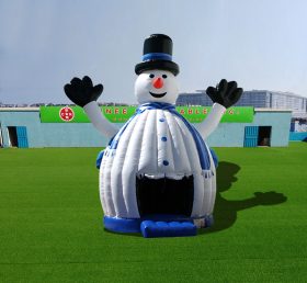 T2-4233 Casa de salto boneco de neve