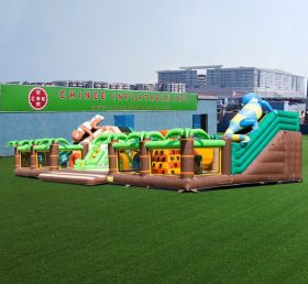 T6-814 Jungle World 20X10M saltando casa