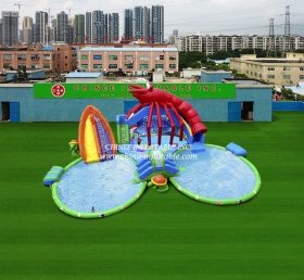Pool2-580 Piscina inflável de lagosta