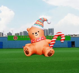 C1-198 Urso de Natal inflável