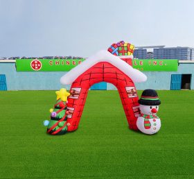 C1-200 Arco de casa de Natal inflável