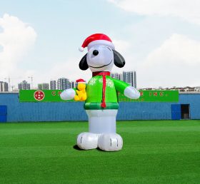 C1-209 Snoopy inflável de Natal