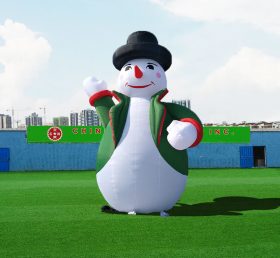 C1-217 Snowman de Natal inflável