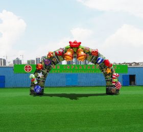 C1-238 Arco de relógio de Natal inflável