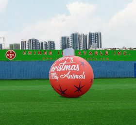 C1-328 10 pés. Bola decorativa de Natal inflável gigante