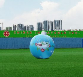 C1-329 10 pés. Bola decorativa de Natal de boneco de neve inflável