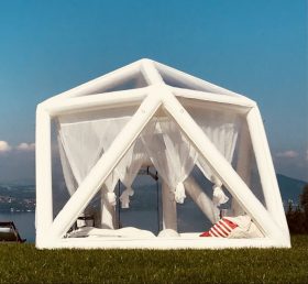 Tent1-5018 Casa de bolhas transparente casa de acampamento de tenda inflável