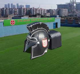 Tent1-4284 Tenda de túnel inflável preto
