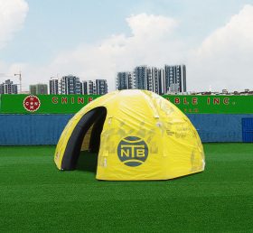 Tent1-4295 Tenda de aranha inflável amarela