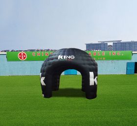 Tent1-4312 Tenda de aranha inflável ao ar livre preta