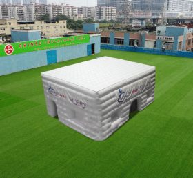 Tent1-4422 Tenda de cubo inflável branco