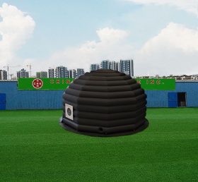 Tent1-4453 Cúpula inflável preta