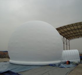 Tent1-4596 Tenda de cúpula inflável com fenda