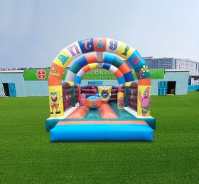 T2-4378 Bob Esponja Salto Castelo