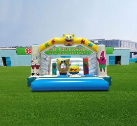 T2-4379 Bob Esponja Salto Castelo