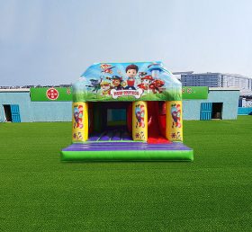 T2-4475 Castelo inflável com patas deslizantes