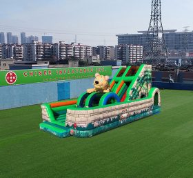 T6-914 Playground do escorregador da selva