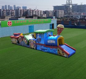 T7-1437 Corrida de obstáculos de trem de circo