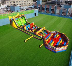 T7-1451 Pista multi-obstáculo super-herói + eliminador
