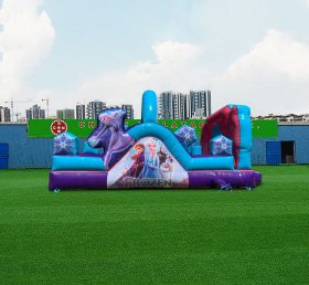 T7-1518 Corrida de obstáculos congelados da Disney