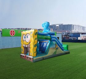 T7-1529 Corrida de obstáculos Bob Esponja