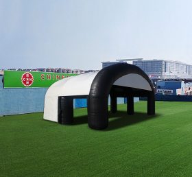 Tent1-4604 Tenda móvel preto e branco de Lagre