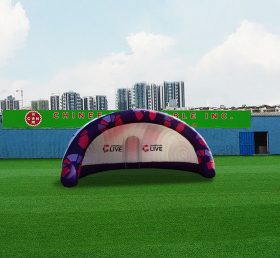 Tent1-4612 Salão inflável arqueado de atividade de impressão personalizada