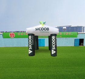 Tent1-4628 Cabine de publicidade personalizada de marca