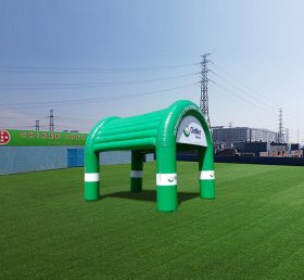 Tent1-4642 Tenda móvel arqueada verde