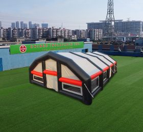 Tent1-4683 Grande tenda inflável móvel preta