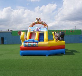 T2-4530 Mickey Playzone saltando escada de combinação de casa