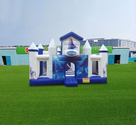 T2-4584 Castelo Inflável Congelado da Disney