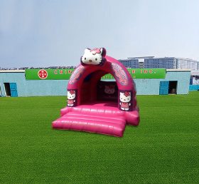 T2-4686 Castelo inflável de Hello Kitty