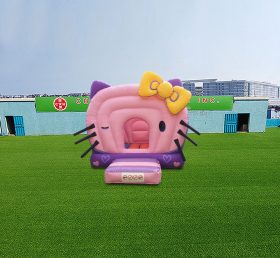 T2-4687 Castelo inflável de Hello Kitty
