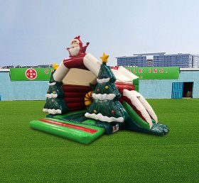 T2-4807 Castelo inflável de Natal