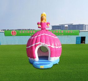 T2-4911 Castelo inflável da Barbie