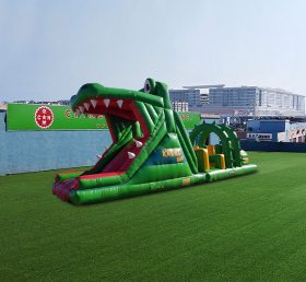 T7-1543 Corrida de obstáculos de crocodilo