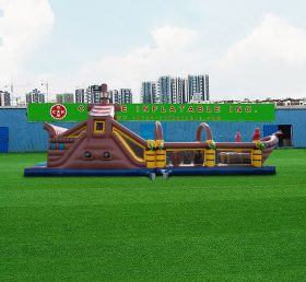 T7-1546 Corrida de obstáculos pirata