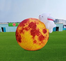 B3-113 Balão inflável inflável da bola da lua inflável do anúncio